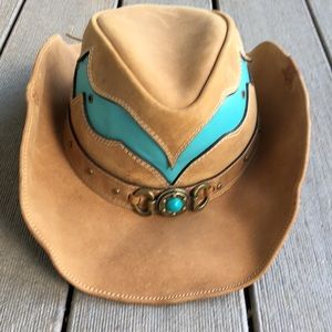 Bullhide leather hat